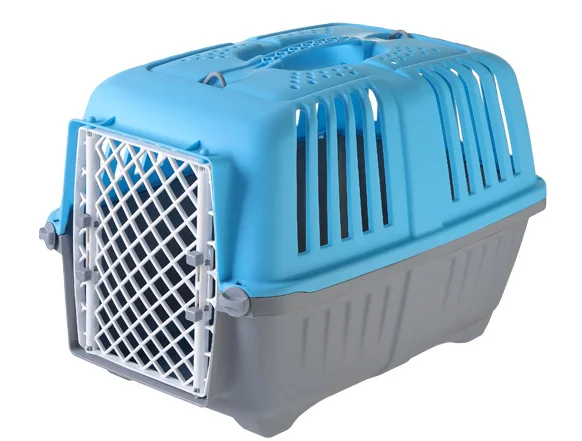 Midwest Spree Plastic Pet Carrier Blue