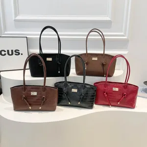 2026 New Arrival Luxury PU Leather HandBag Large Capacity Shoulder Purse for Work Travel Wholesale Price Bag for Women