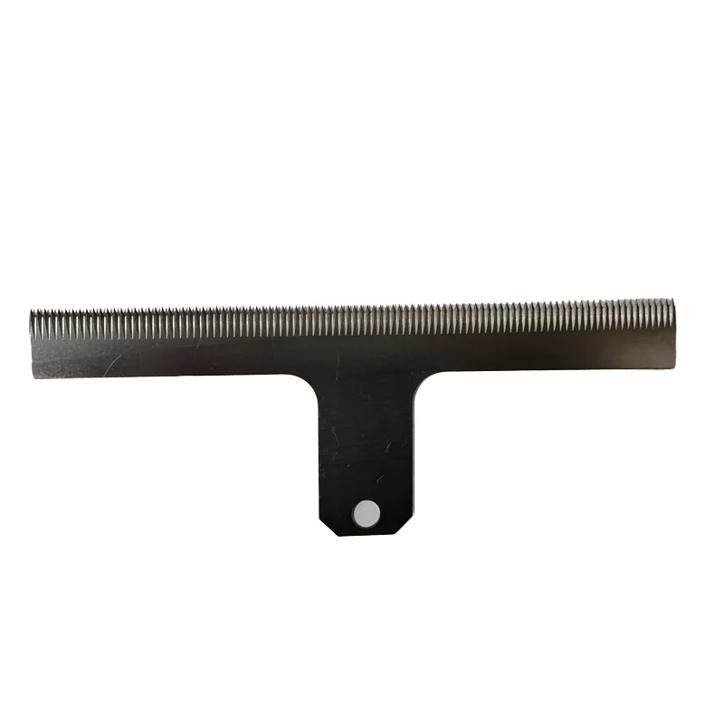 Customized Sealing Machine T-type Serrated Blade Zig Zag Toothed Cutter Vertical Packaging Machine Cutting Knife