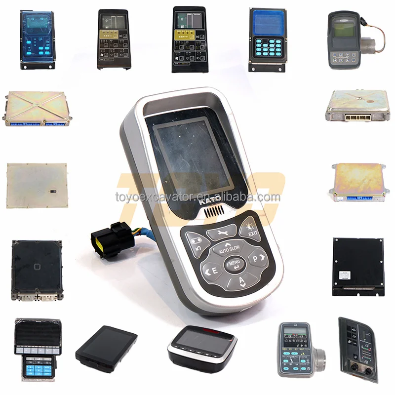 Excavator Engine  Monitor Display Panel Computer Board for Cat Komatsu Hyundai Volvo Hitachi Kobelco Doosan Daewoo Sumitomo