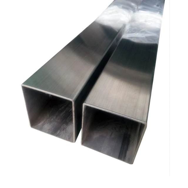 Length Customized Diameter 304 316 1-12m SS Welded Rectangular Stainless Steel Square Pipe Tube