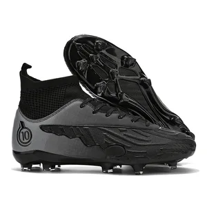Dual-Mode AG/TF Football Boots - Unisex Soccer Cleats for Artificial Grass, Professional Anti-Slip Design Football Shoes