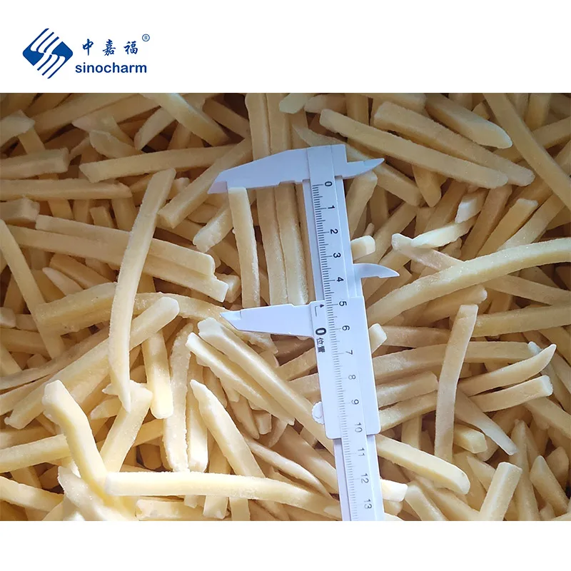 Sinocharm Wholesale Frozen Potato Strips Crispy Frozen Pre-fried French Coated Fries From China