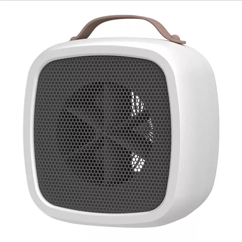Portable Electric Space Heater with Thermostat 500W Safe Mini Heater Fan for Room