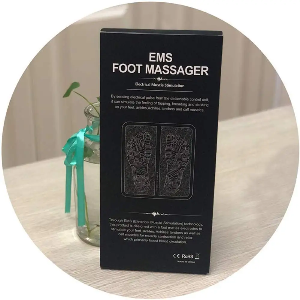 Hot Portable Ems Foot Massager Low Frequency Foot Spa Massager For