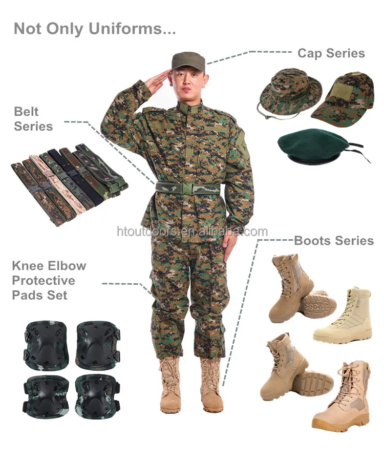 army uniform weight with boots