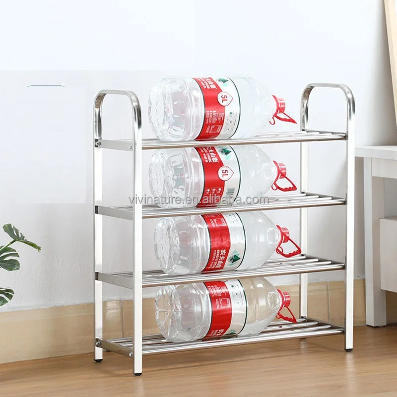 Stainless Steel Shoe Racks - Versatile Storage Solutions