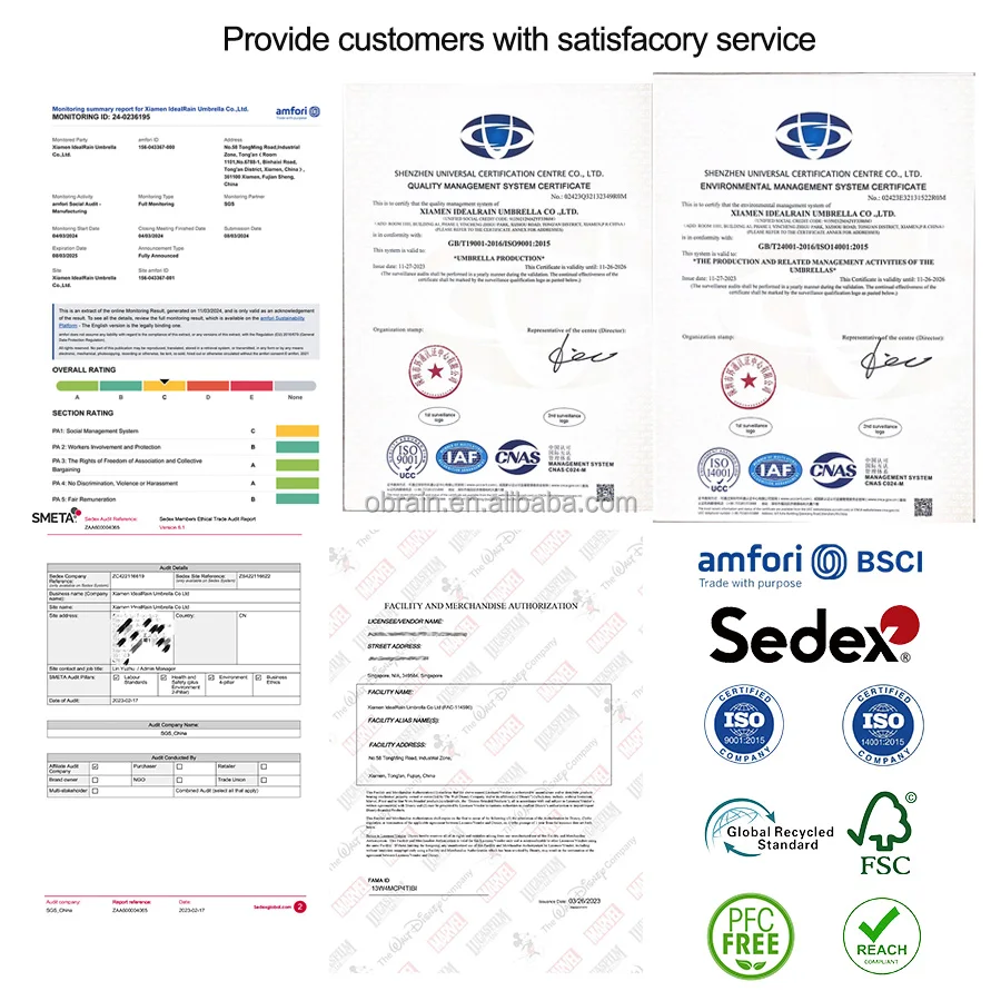 210T PG высокое качество супер дождь-устойчивый индивидуальный цвет цифровой печати 3 складной зонтик