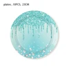 bleu glacier (disque de 9 pouces-10 pièces