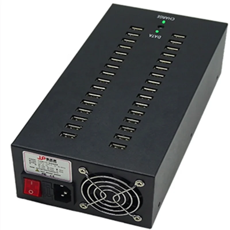 32 Port Industrial USB 2.0 Hub-Aluminum Alloy in Stock