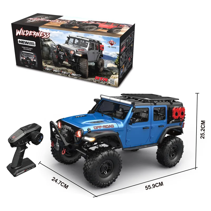 HB R1011-R1016 1:10 RTR RC Metal Off-Road Rock Climbing Truck with