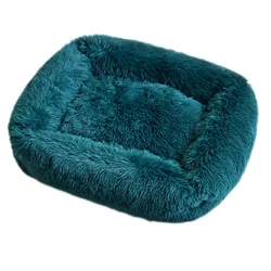 hot sale PV velvet round dog bed cat bed comfy pet bed