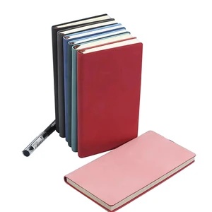 N829 B5 Eco-Friendly Hardcover Notebook with Thermo PU Fabric Cover 100 Sheets of Inner Pages Thread-Sewed Binding