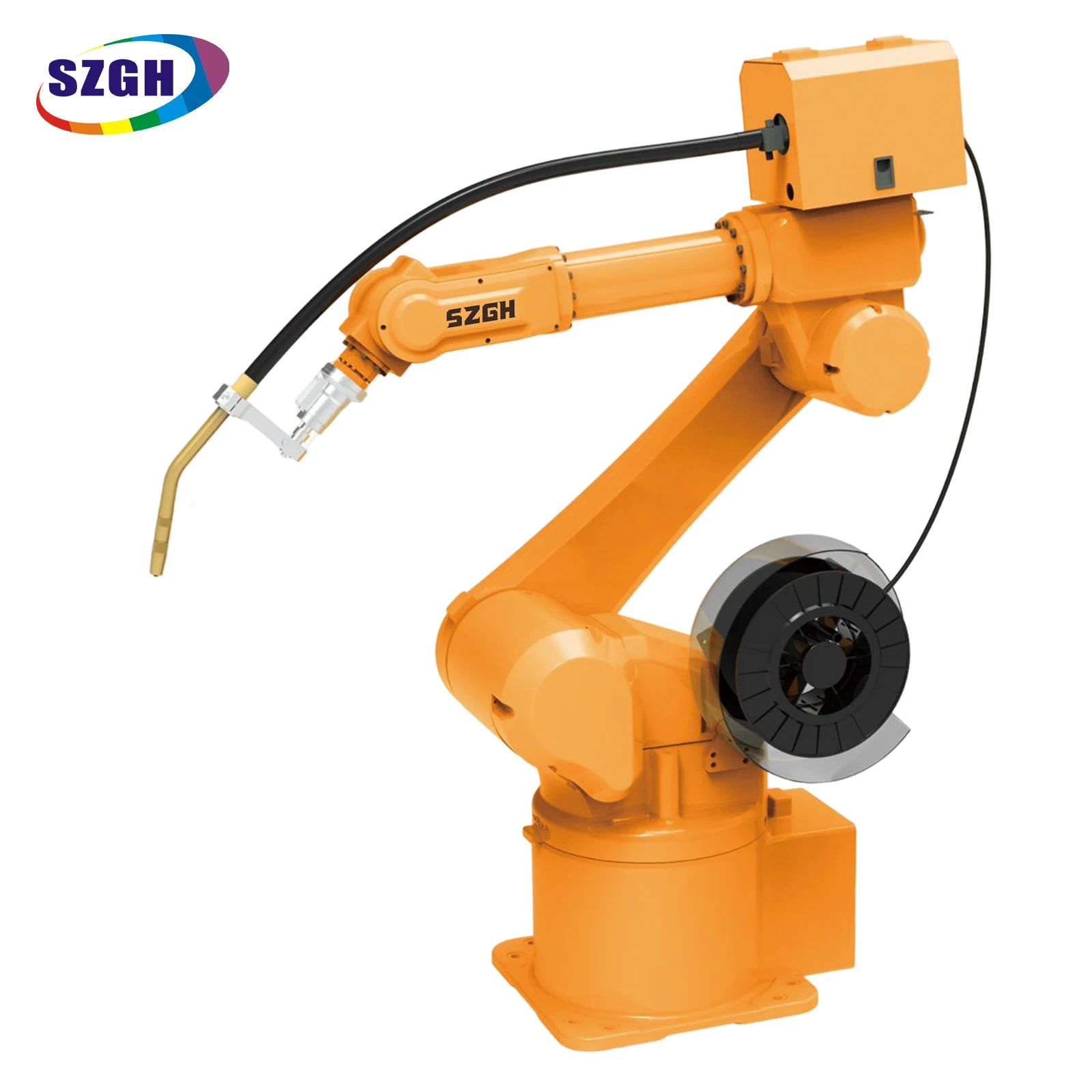 High-Speed CNC Welding Robot Arm Hydraulic Cylinder Laser Cutting Robot Welding Machine Positioner Featuring Core Motor