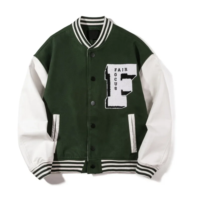 Clothes Letterman Letter Embroidery Baseball Uniform Outfit Women - China  Bomper Jacket and Women's Jackets price