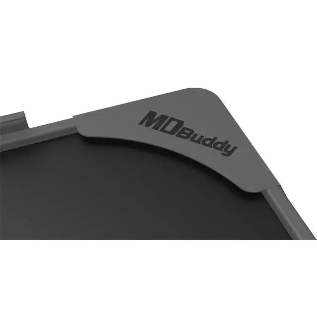 MDBuddy Weightlifting Platform Deadlifting Platform with Rubber and Baboo and Steel Frame