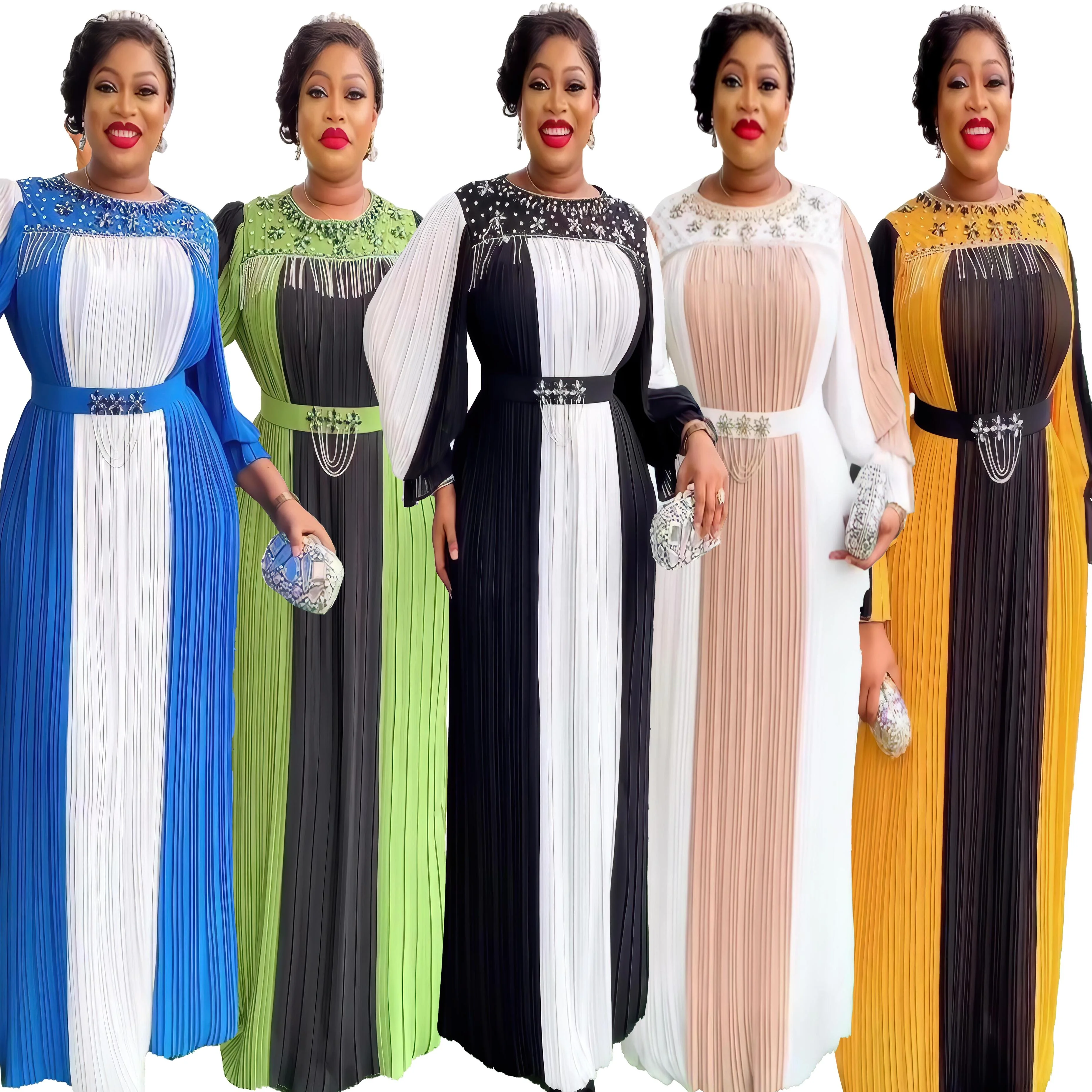 Amunyelia Wholesale African Dresses for Women African Dress Africa Clothing African Dresses for church 2 Pieces