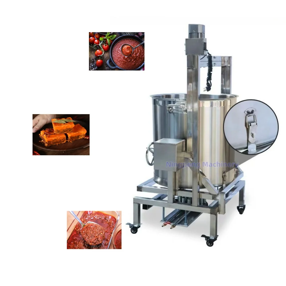 Stirring Machine Non-stick Pan Automatic Cooking Mixer Automatic Hot Pot Jam Sauce Mixing Machine