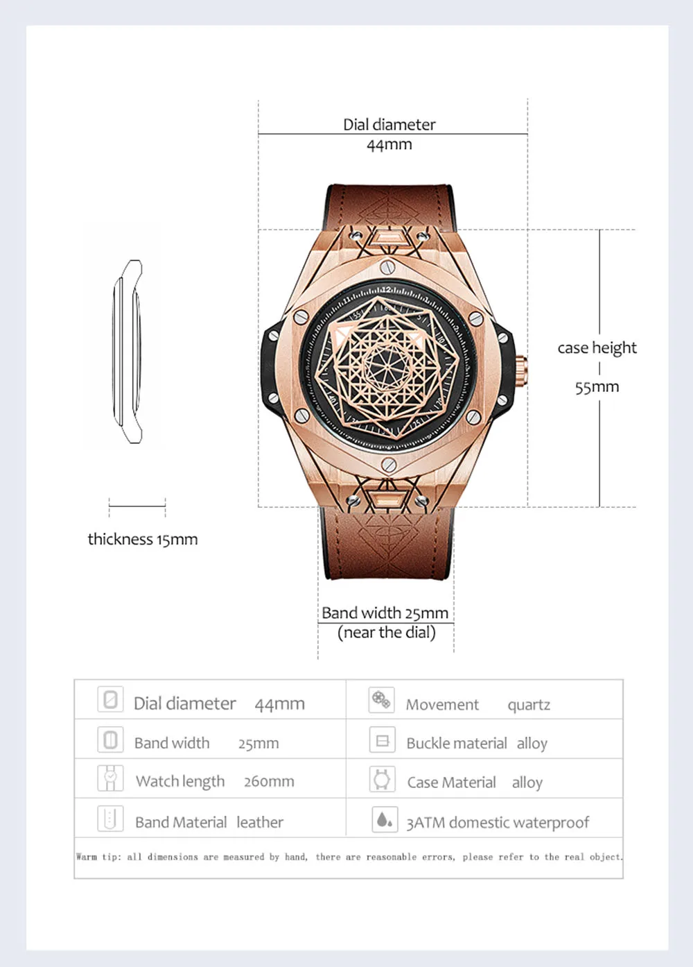 ONOLA 3810 Factory Men Watch Luxury Waterproof Quartz Oem Custom Logo Watches 2023 Men Wrist Watch