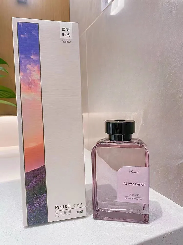 Household Own Brand Reed Diffuser - Custom Fragrance, Long-lasting Decorative Aromatherapy Set