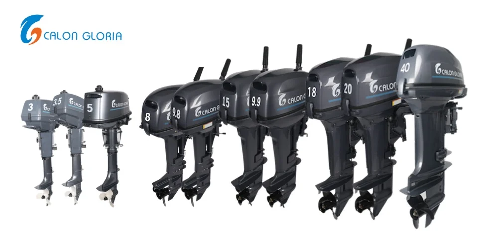 Гидравлический рулевой подвесной мотор 2-х тактный двигатель 9.8hp 169cc моторная лодка лодочный