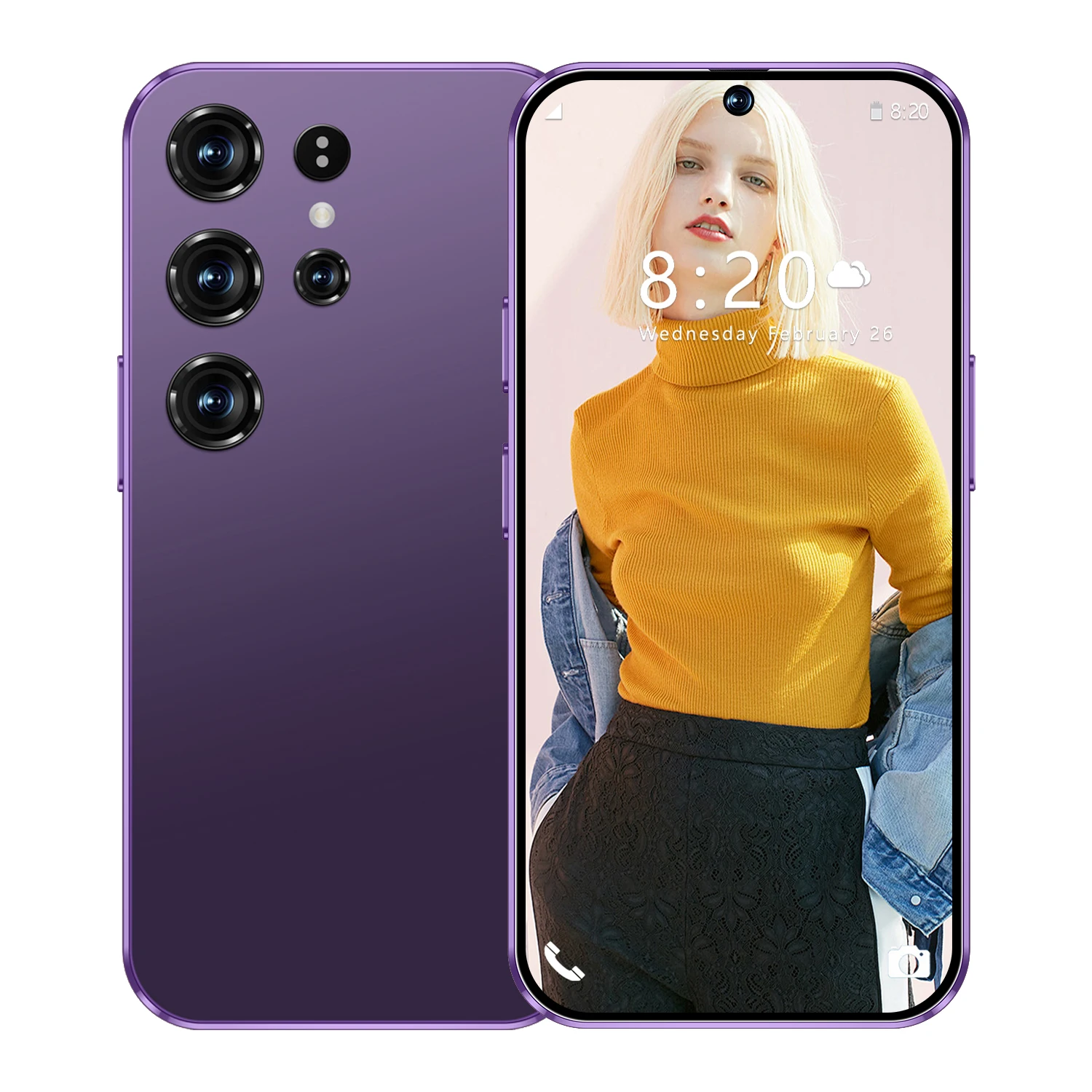 Smartphone S25 Mini 5G - Android 13, écran 4 Pouces, 32 Go, Double SIM - Débloqué - Neuf