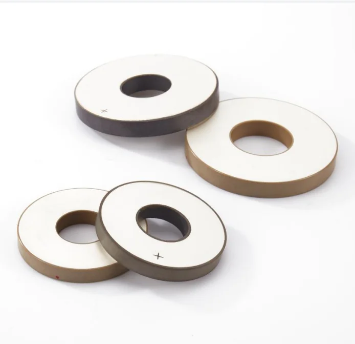 PZT High power Ultrasonic Vibrating Transducer 50mm for Ultrasonic cleaning Piezoelectric Ceramic rings and discs
