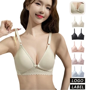 Plus Sizes: L, XL, 2XL, 3XL | Wholesale In-Stock Women's Front-Closure Bra for Pregnant, Breastfeeding & Postpartum Use