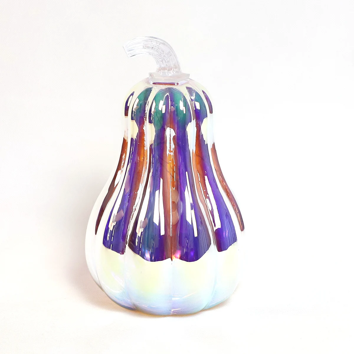 Large quantity colored glass decorative lighting glass ornament bottles for home decoration