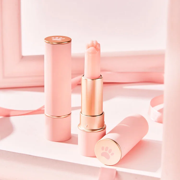 Skyvii猫足口紅保湿アンチクラッキング修理リップバーム光沢