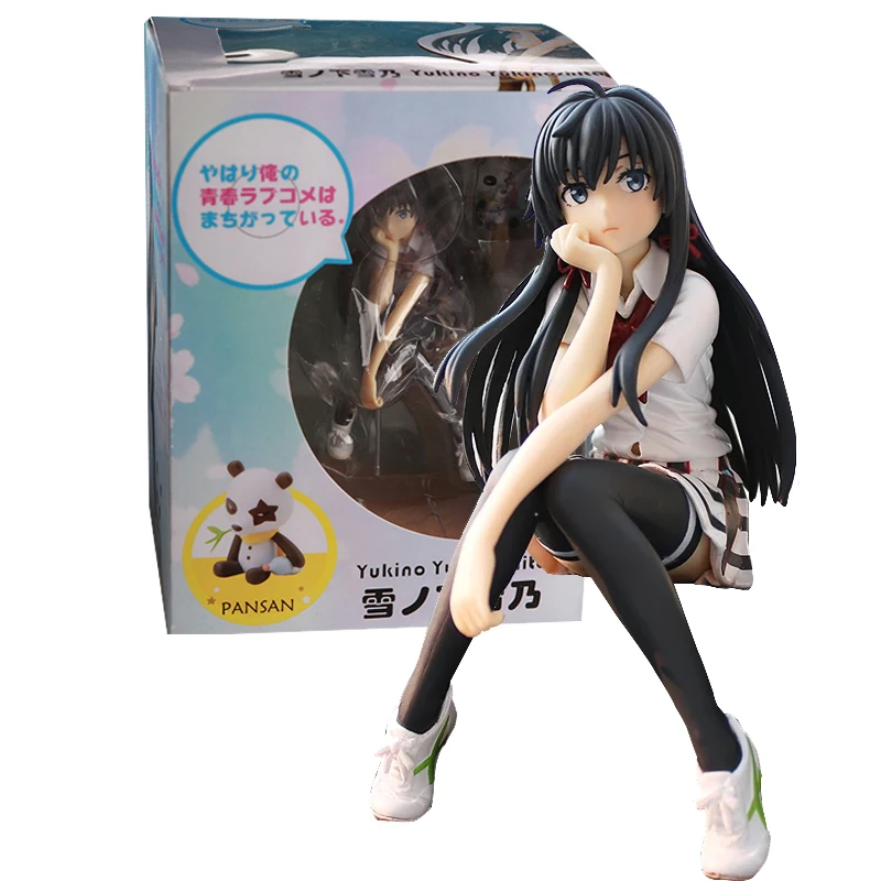 New 14cm Gift Sitting Position Japan Anime My Teen Romantic Comedy  Yukinoshita Yukino Figure Model Dolls Toys Pvc Action Figures - Buy Anime  Figures,Action Figure,Pvc Figure Product on 