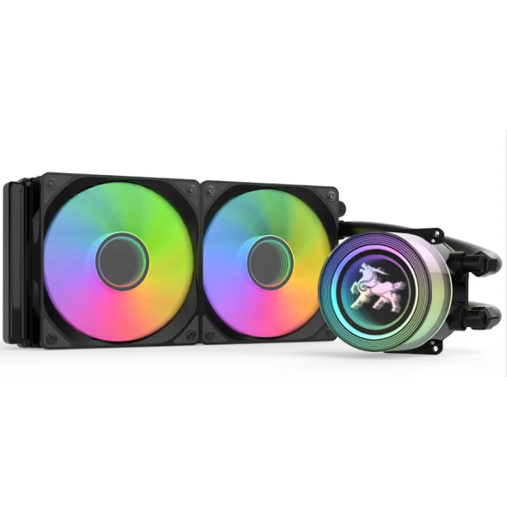 Factory 240mm Computer Gaming CPU Liquid Cooling Heatsink Argb Pwm Fans Water 12V Pump Cooler for Game Pc