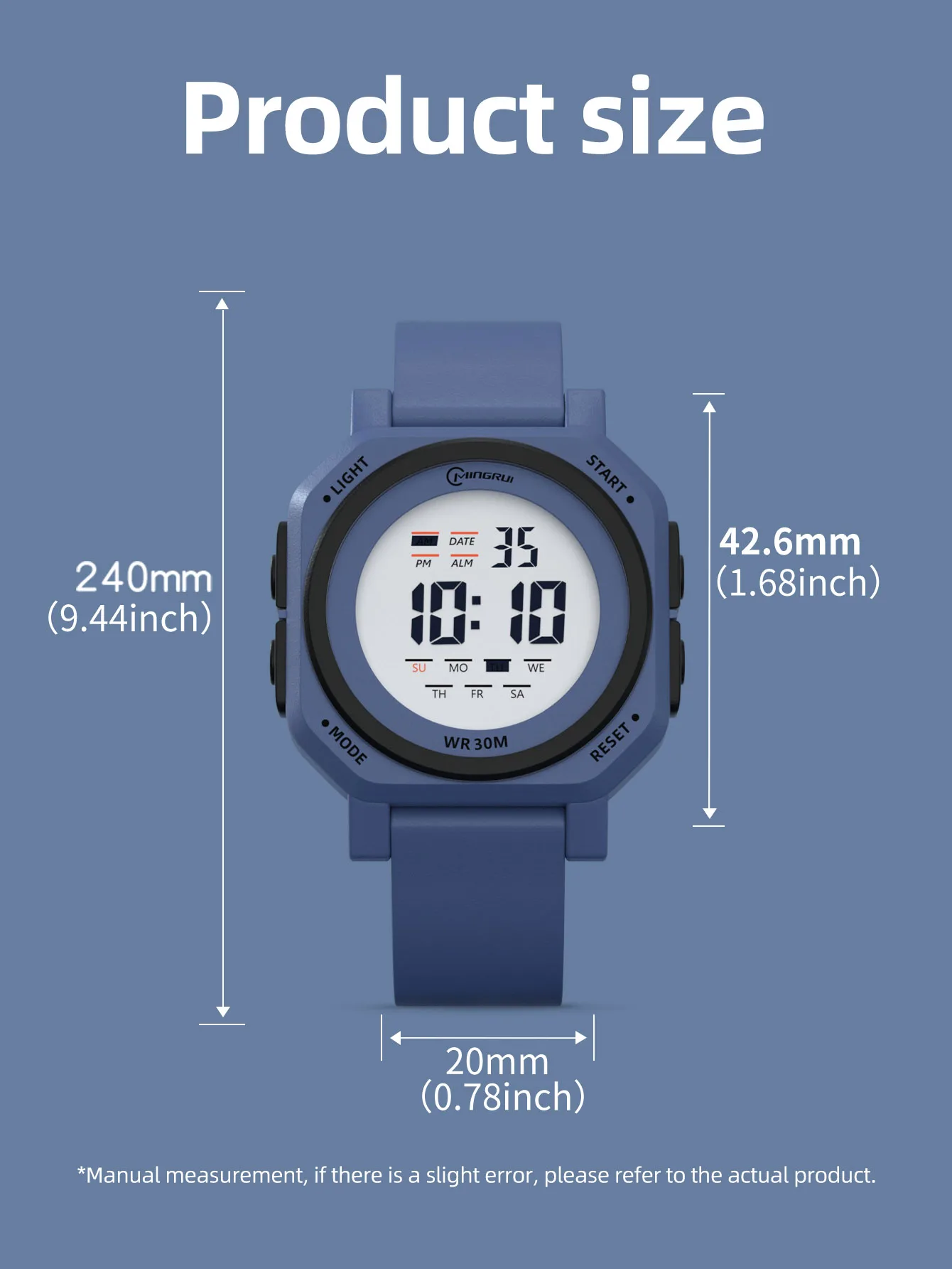 RTS Waterproof Quartz Sport Watches for Girls Boy Chronograph Gift  Calendars Date Week Kids Digital Watch