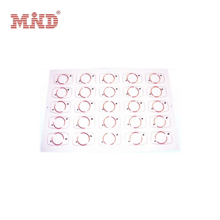 Лист для ламинирования визитных карточек