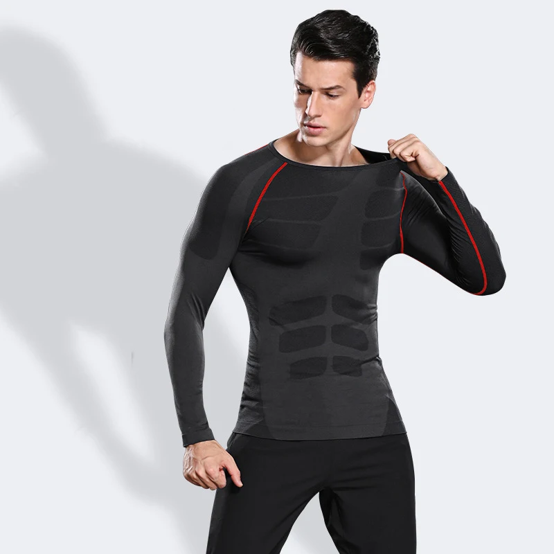 Ropa De Entrenamiento Para Correr De Alto Impacto Para Hombre,Ropa De  Gimnasio De Manga Larga Transpirable De Secado Rápido,Venta Al Por Mayor - Buy  De Formación Ropa De Fitness,Alto Impacto Ropa De