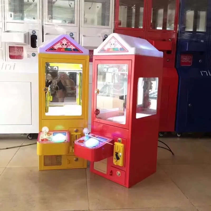 Quality Choice Colorful Doll Machine Coin Operated Game Machine Remote Control Customized Coin Operated Doll Gift Crane