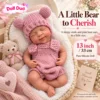 Sleeping Pink Bear Hat