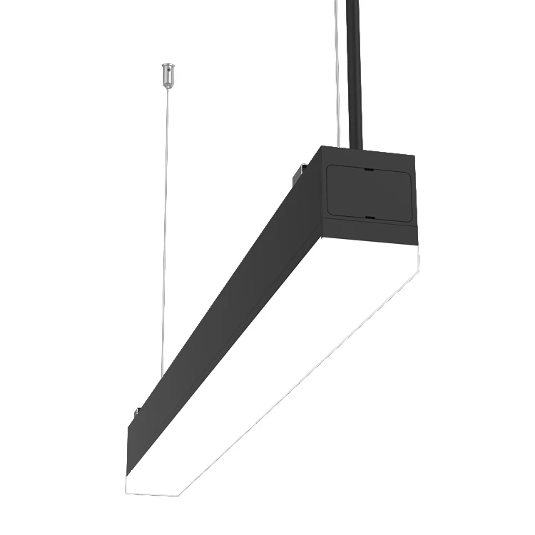 14w Direct 6w Indirect LED Linear Lighting Upper and Lower Housing of Linear Light Fixtures Seamless Linkable Linear Led Light