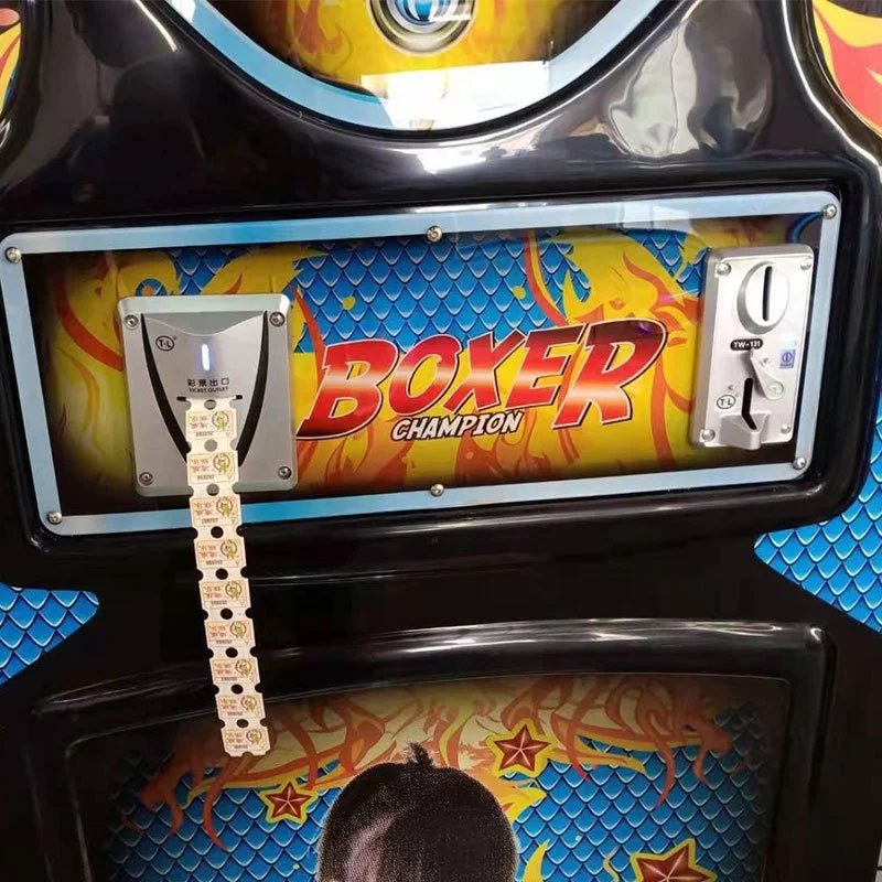 Indoor Amusement Coin Operated Games Punching Ultimate Maquina De Boxer Electronic Tickets Redemption Arcade Boxing Machine