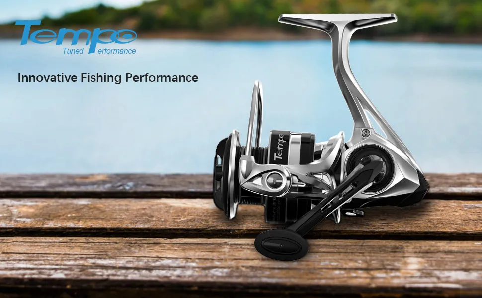  Tempo Vertix Spinning Reel, Smooth 10+1 Stainless BB