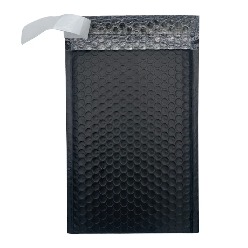 In Stock Matt Color Black Bubble Mailers Mailing Envelope Poly Bubble Mailer Courier Shipping Envelope