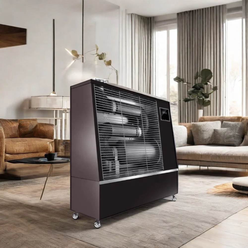 Energy Saving Freestanding LED Frame Infrared Radiant Heater Outdoor Garage Diesel Oil Kerosene Industrial Use Indoor