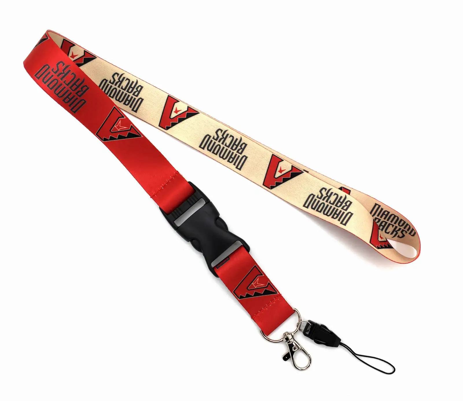 Wholesale Custom Mlb Lanyard Keychain Major League Baseball Team Logo