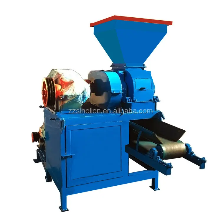 High Quality Double Roller Charcoal Pressing Machine Coal Press Machine with Low Price
