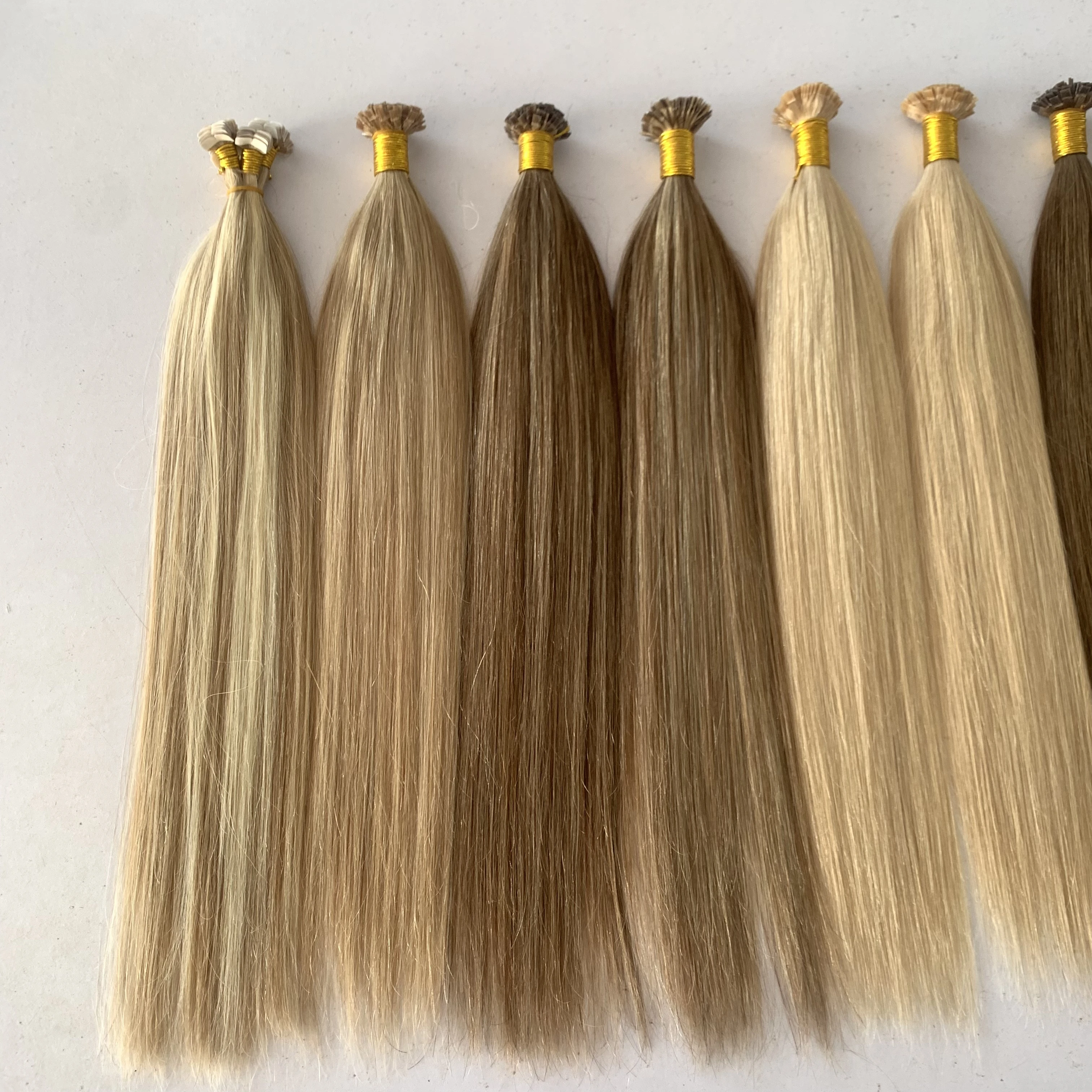 Mini Flat Tip Hair Extensions 16 Inch Human Hair 50g 60 Strands Amazon.com : Ugeat Flat Tip Hair Extensions Real Human Hair  main image 3