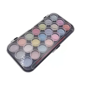 CX3-007 beginner  metallic watercolor powder set watercolor set  Factory wholesale