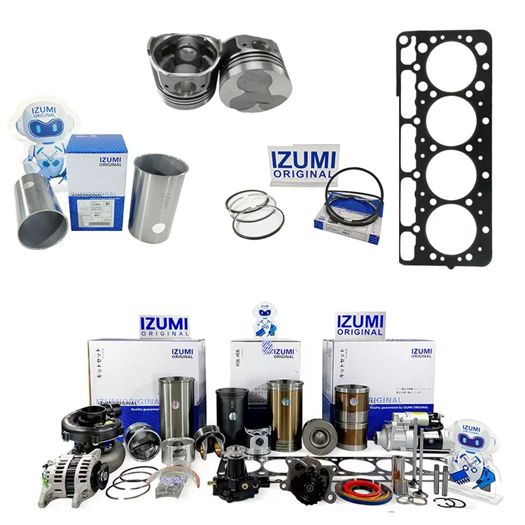 IZUMI ORIGINAL V1100 V1200 V1405 V3800 V4000 V4300 V800 Overhaul Rebuild Kit Diesel Engine Parts For FOR KUBOTA