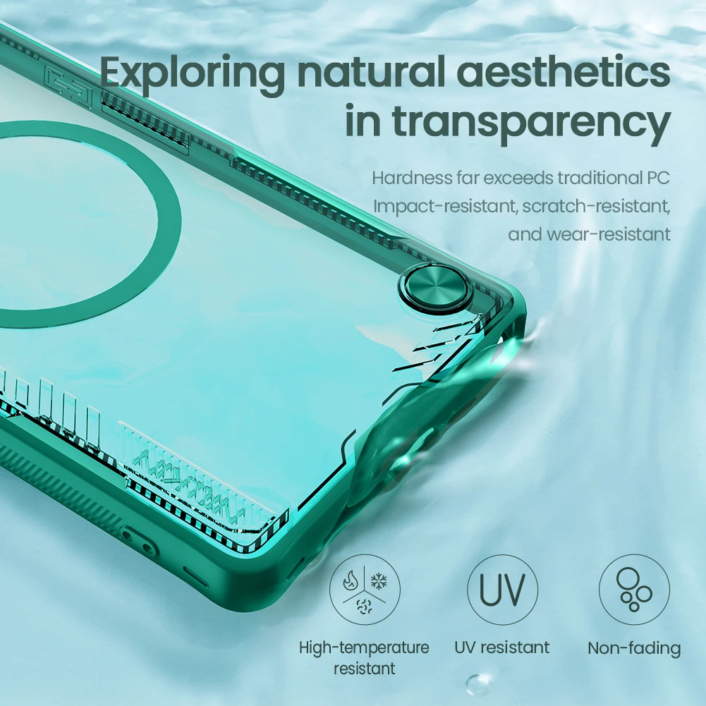 Case for Samsung Galaxy S25 Ultra | Nillkin Cover for Samsung Galaxy S25 Ultra- Green | Case for Samsung Galaxy S25 Ultra | Nillkin