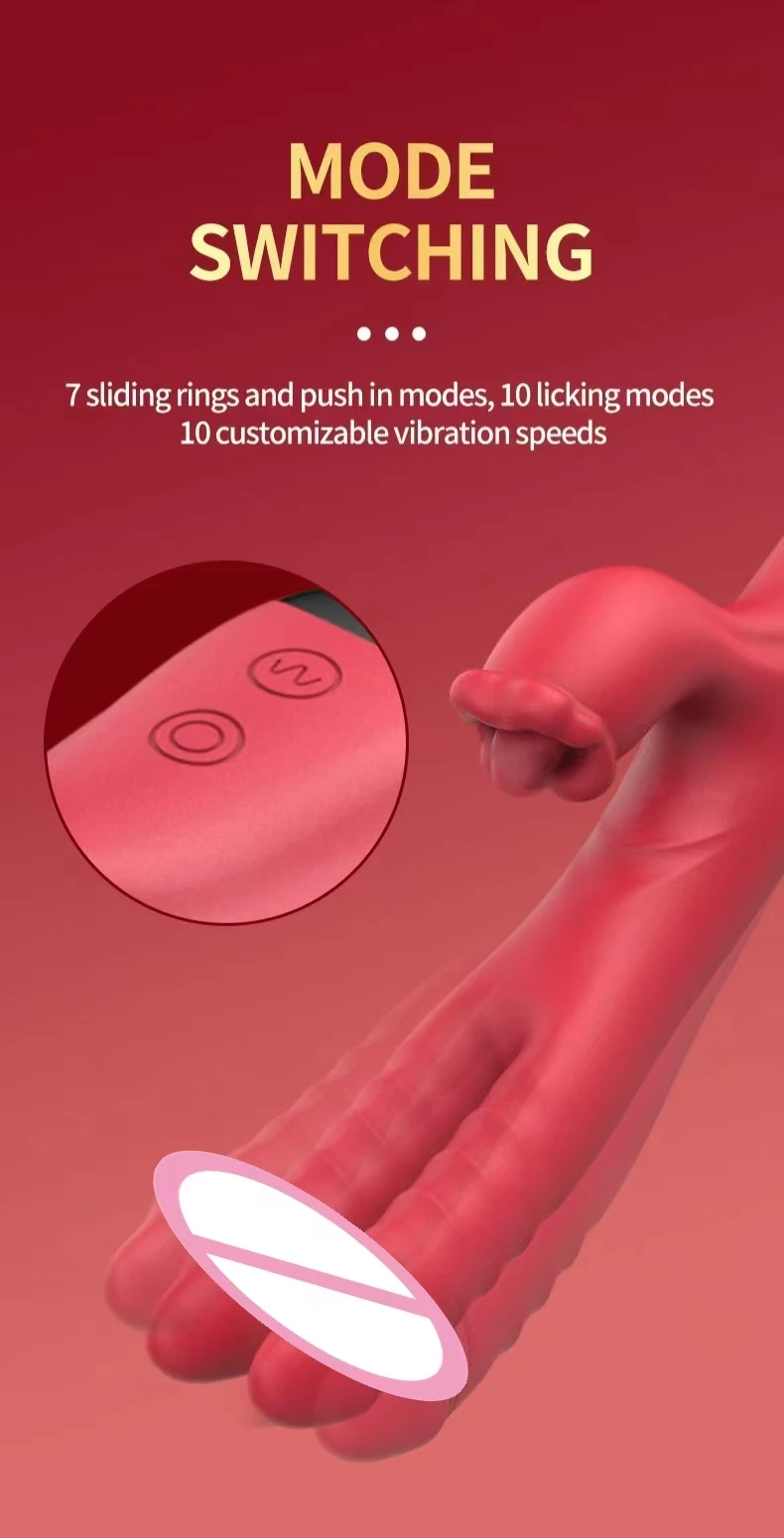 Vibrator in carrying case demonstrating compact travel design