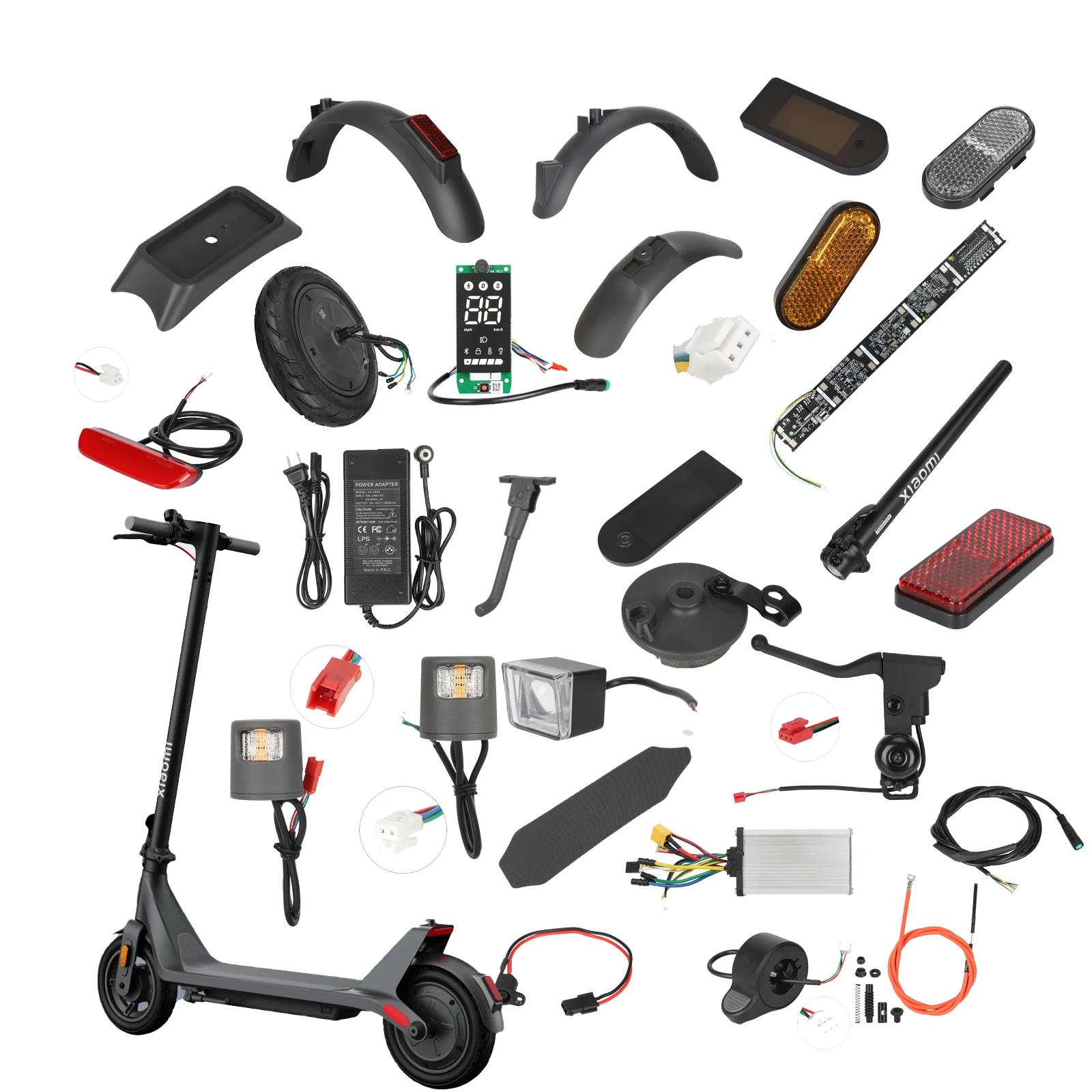 Accélérateur à Doigts Pour Scooter électrique Haute Sensibilité Accélérateur Confortable